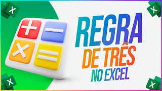 COMO FAZER REGRA DE TRÊS NO EXCEL  shorts [upl. by Torie]