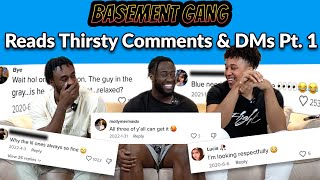 Reading Thirsty Comments amp DMs  Apparently Kadeem Is Packin [upl. by Ovida]