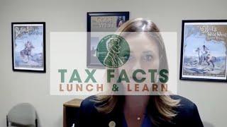 Tax Facts Lunch amp Learn Wyoming Tax Structure 101 with Ashley Harpstreith [upl. by Disini]