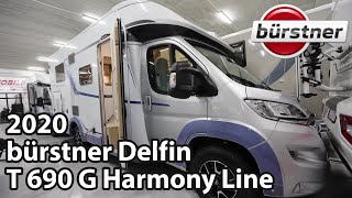 bürstner Delfin T 690 G Harmony Line 2020 Motorhome 698 m [upl. by Selway88]