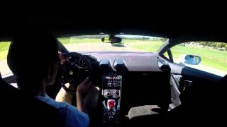 Lamborghini Huracan LP6104 at Ascari full lap [upl. by Avlis]