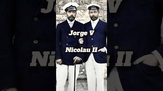 As semelhanças entre Nicolau II e Jorge V romanovs jorgeV georgev nicolauII romanov [upl. by Hercule750]