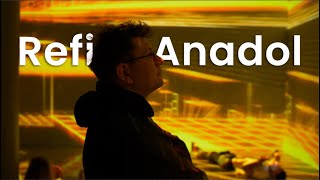 Refik Anadol at ARTECHOUSE [upl. by Tedmund]