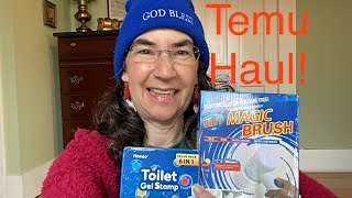 Temu Haul Christmas T shirt Try On Fun and Useful Finds Affordable [upl. by Cesaria]