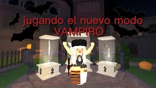 jugando el nuevo modo vampiro de murder mystery 2 FELIZ HALLOWEEN 🎃leer descripciónquot [upl. by Stedman]