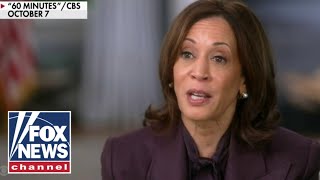 CBS fires back over deceitful editing allegations of Kamala Harris 60 Minutes interview [upl. by Eetse]