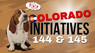 Exposing Colorado Initiatives 144 amp 145 The Real Threat to Your Pets Health and Local Vets [upl. by Leuqer]