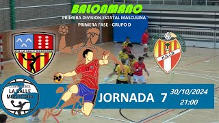 J7 CH LA SALLE MONTCADA A  HANDBOL SANT JOAN DESPÍ A [upl. by Patterson]