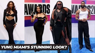 Yung Miamis Bold Fashion Stuns at BET Awards 2024 [upl. by Hselin403]