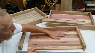 How to build a Serving Tray DIY  Great gift idea [upl. by Anelet473]