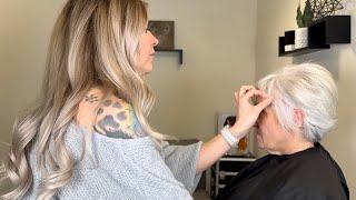 How To The BIXIE Haircut Tutorial Bob amp Pixie Combo [upl. by Dlanigger]