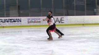 2016 ISI Winter Classic Canasta Tango Ice Dance ProAm [upl. by Quent]