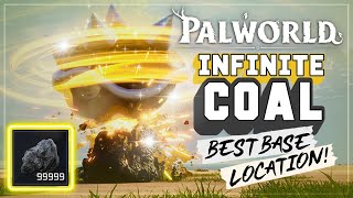 Palworld INFINITE Coal Farm  Palworld Best Base Location [upl. by Oz]