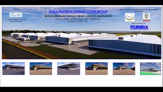 CAINIAO SMART LOGISTIC WAREHOUSE  GROUNDBREAKING CEREMONY [upl. by Ellerahs]