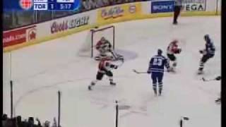 Maple Leafs vs Flyers 2004 NHL Playoffs Game 4 [upl. by Emolas]