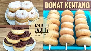 Resep donat kentang empuk dan lembut [upl. by Ayotnahs]