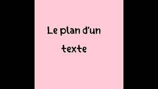 Comment faire le plan dun texte 1 AS 2 AS 3 AS [upl. by Ayatan394]