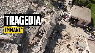 Crollo palazzina a Saviano due bimbi tra le vittime quotUna tragedia immane cuore spezzato in duequot [upl. by Vogel]