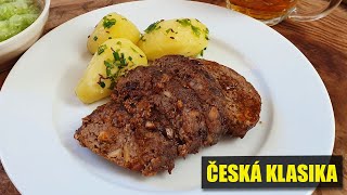 Sekaná z mletého masa a hub  Holubinka mandlová recept [upl. by Elfie]