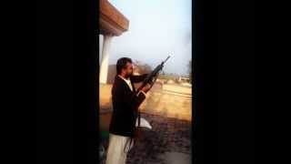 Iffi Meer Firing his M4 on Wedding at Rajada [upl. by Potter]