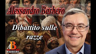 Alessandro Barbero  Dibattito sulle razze [upl. by Jesher]