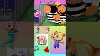 Peppa pig 🆚 cocomelon 🆚 talking tom funnyshorts funnyclip [upl. by Kotto852]