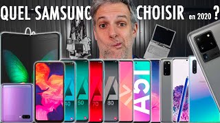 Quel Smartphone Samsung Acheter en 2020 [upl. by Monjan609]