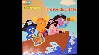 la lecture du livre Trésor de pirate Les Mélodilous NICKELODEON enfant livre histoire du soire conte [upl. by Hayotal]