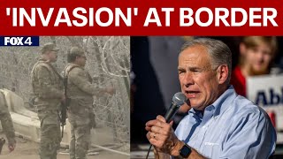 Texas Gov Greg Abbott claims selfdefense as state defies federal government over border [upl. by Kalagher]