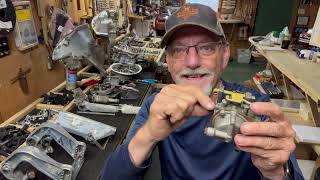 Adjust Low Speed Needle Valve 1958 10 HP Johnson tmiketrick outboards [upl. by Adnalram]