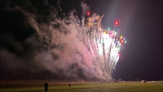 Bridgwater guy Fawkes carnival fireworks display 5th November 21 [upl. by Htomit]