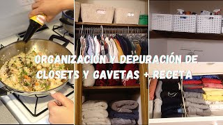 ORGANIZACIÓN Y DEPURACIÓN DE CLOSETS Y GAVETAS  RECETA  ORGANIZA CONMIGO KATERINE GUZMAN 2022 [upl. by Veriee]