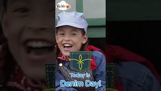 Today is Denim Day Celebrate with your blue jeans kidsongs denimday [upl. by Adnoloy]