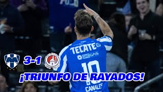 TRIUNFO PARA MONTERREY LIGA MX CLAUSURA 2024 JORNADA 3  EN ZONA FUT [upl. by Junius944]