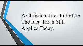 Episode 13 Grafted into Israels Laws A Christian Tries To Refute Torah R L Solberg [upl. by Aciras]