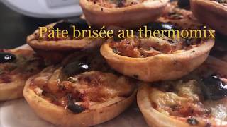 Pâte brisée au thermomix tm31 et tm5 [upl. by Llenart]