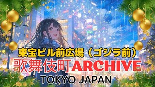 歌舞伎町ARCHIVE 20231224 1500 Tokyo Kabukicho Shinjuku Japan 新宿 歌舞伎町ライブ [upl. by Nonnaehr697]