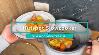 Hutspot Slowcooker  Recept [upl. by Annawak]