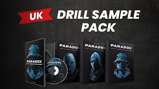 Drill Sample Pack  Drill Type Beat  UK Drill Drum Kit [upl. by Neils703]