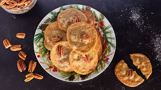 Butter Pecan Cookies Recipe [upl. by Ahsikat836]