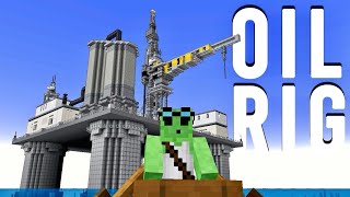 Building An Oil Rig Guardian Farm  Lets Play Minecraft 627 [upl. by Madid]