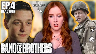 AMAZING and PAINFUL BAND OF BROTHERS Ep 4 Reaction  Film Students First Time Watching [upl. by Einavoj432]