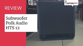 Review Subwoofer Polk Audio HTS 12 [upl. by Elletsyrk823]