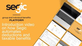 Introduction video on how Segic automates deductions and taxable benefits for payroll systems [upl. by Anitsuj]