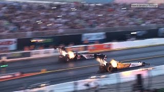 NitrOlympX 2015  Nightshow  Top Fuel [upl. by Rieger]