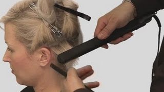 How To Get Great Results Straightening Short Hair [upl. by Weld]