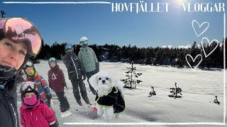 Sportlov i Husvagnen på Hovfjället  När kommer pappan VLOGG 133 [upl. by Amorette]