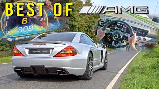 TOP 16  FASTEST AMG cars  100200 on AUTOBAHN [upl. by Nylecsoj653]