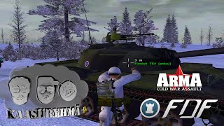 Kaasuryhmä  FDFmod Arma Cold War Assault  Panssarimarssi 1 [upl. by Bridgette829]