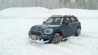 Mini Countryman S 4WD big Mini great in snow  Ars Technica [upl. by Naitirb]